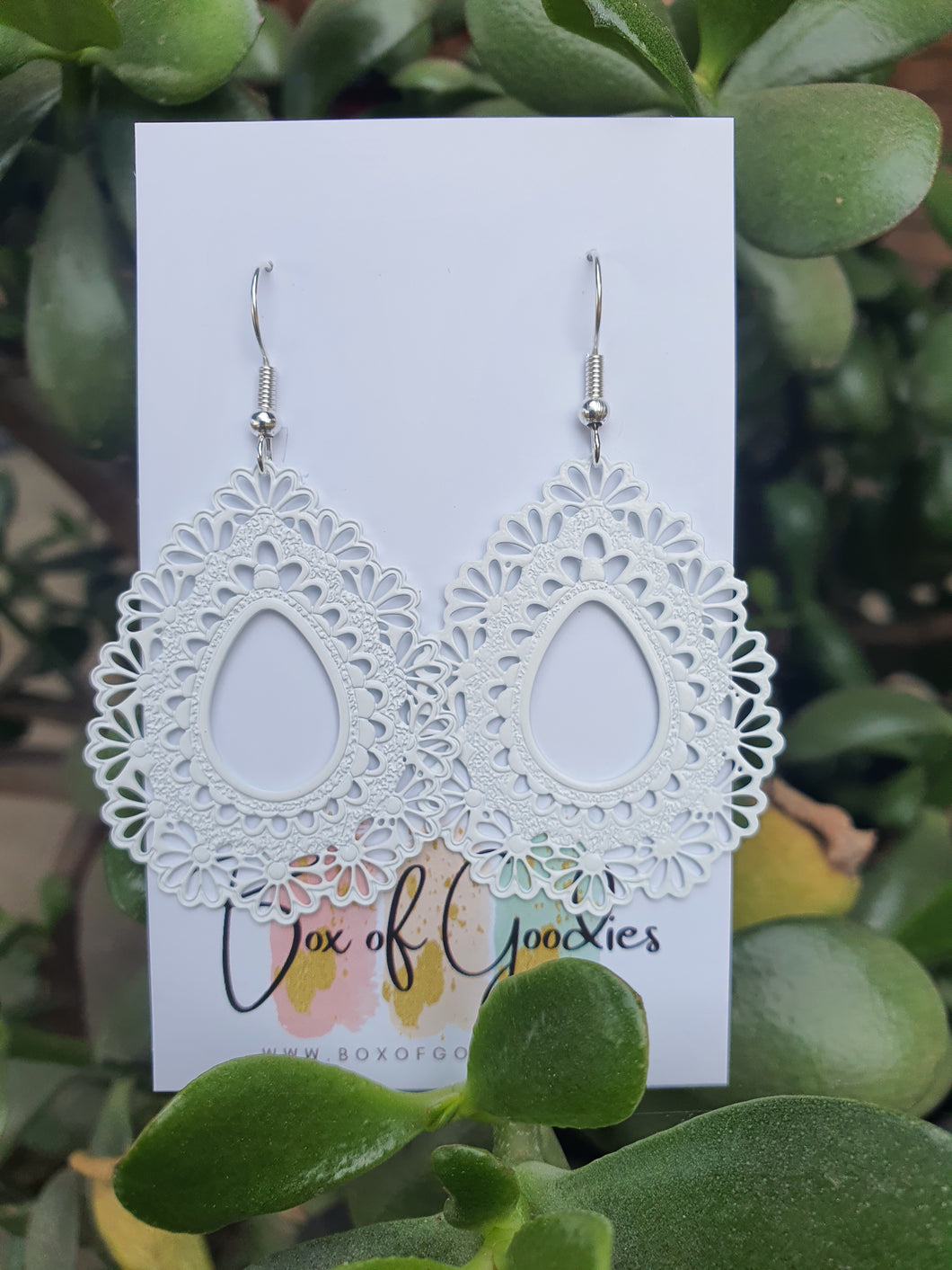 White  Floral Lace