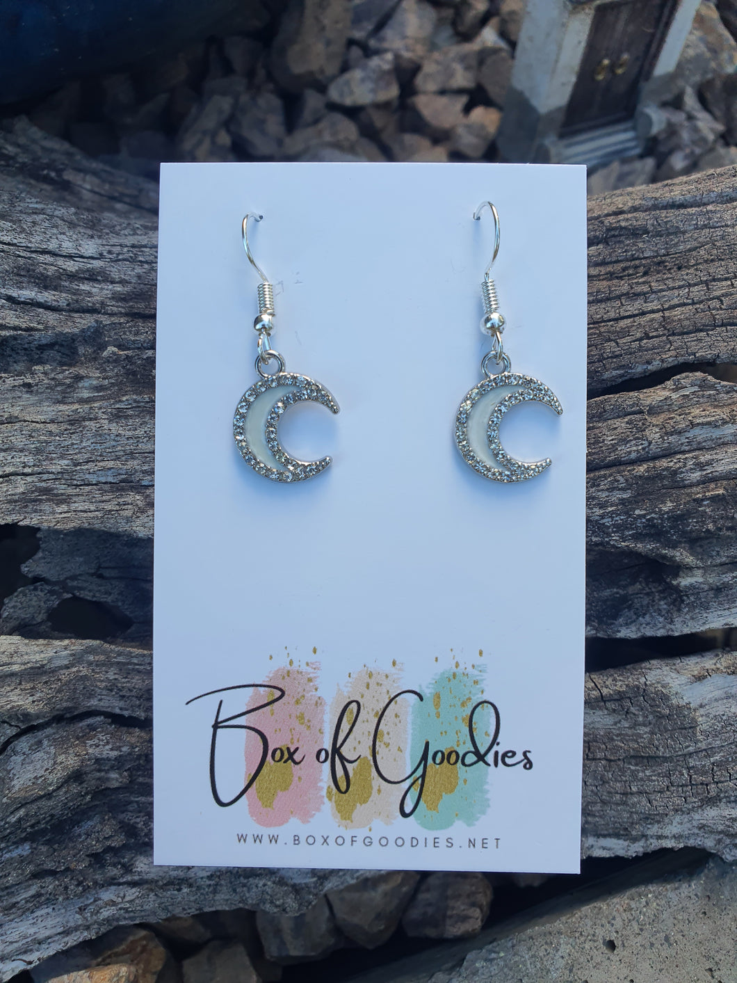 Diamonte sparkle moons