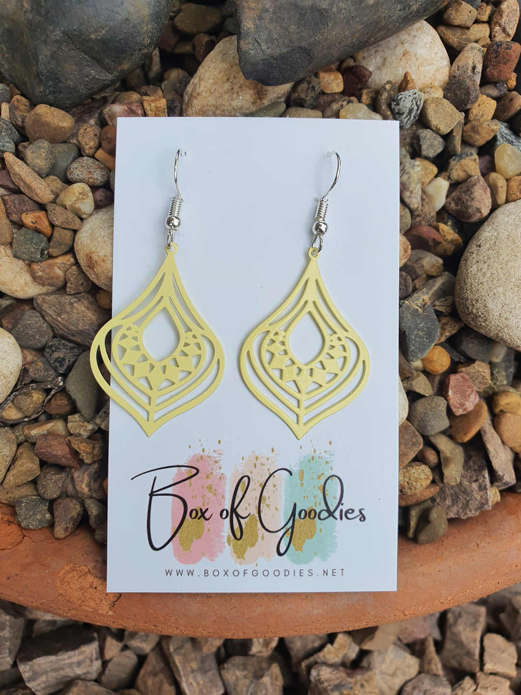 Yellow Diamond dangles
