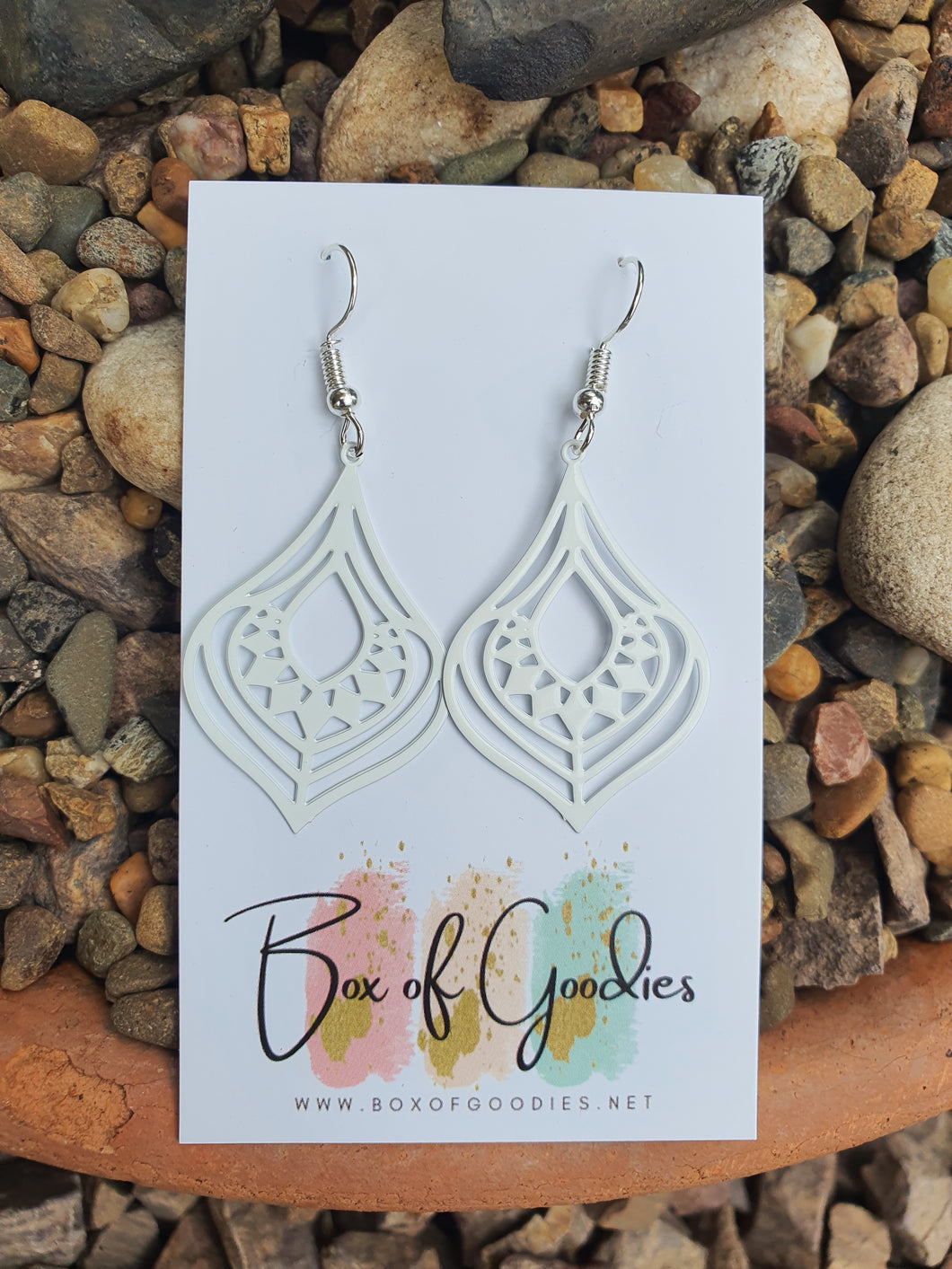 White Diamond dangles