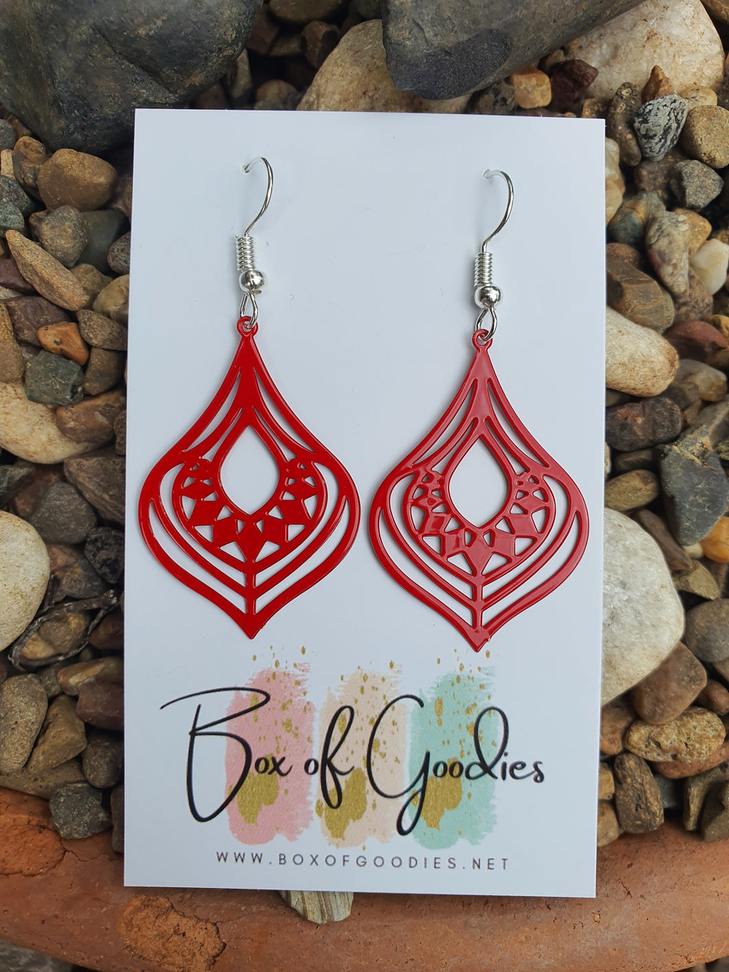 Red Diamond dangles