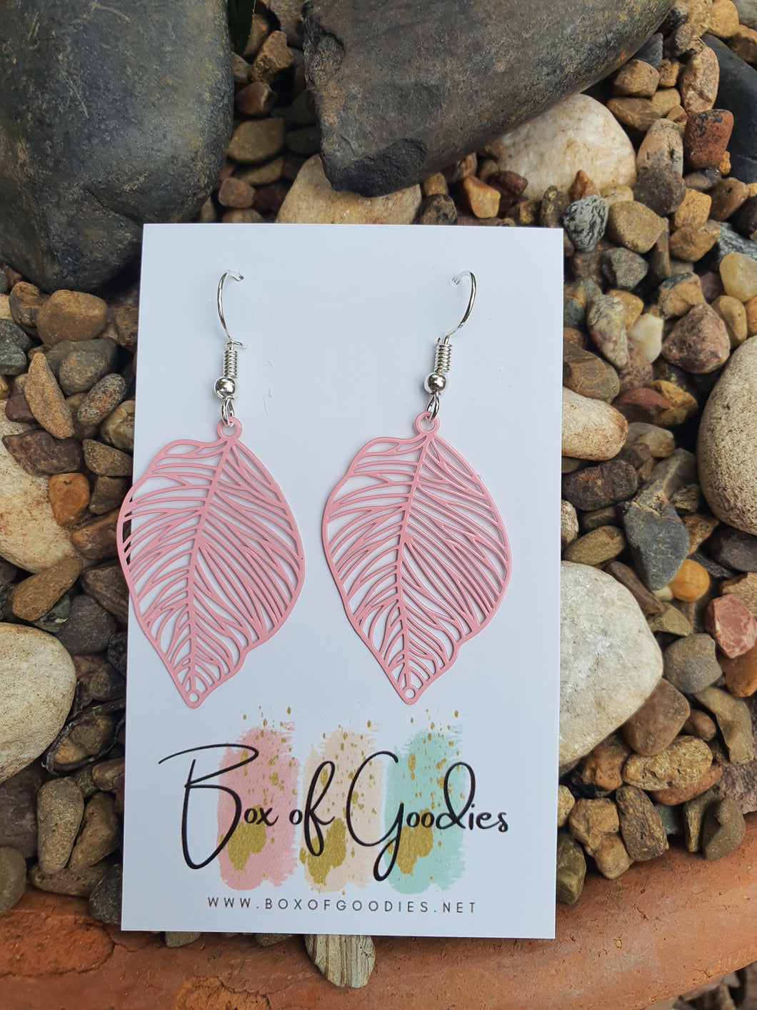 Pink leaf