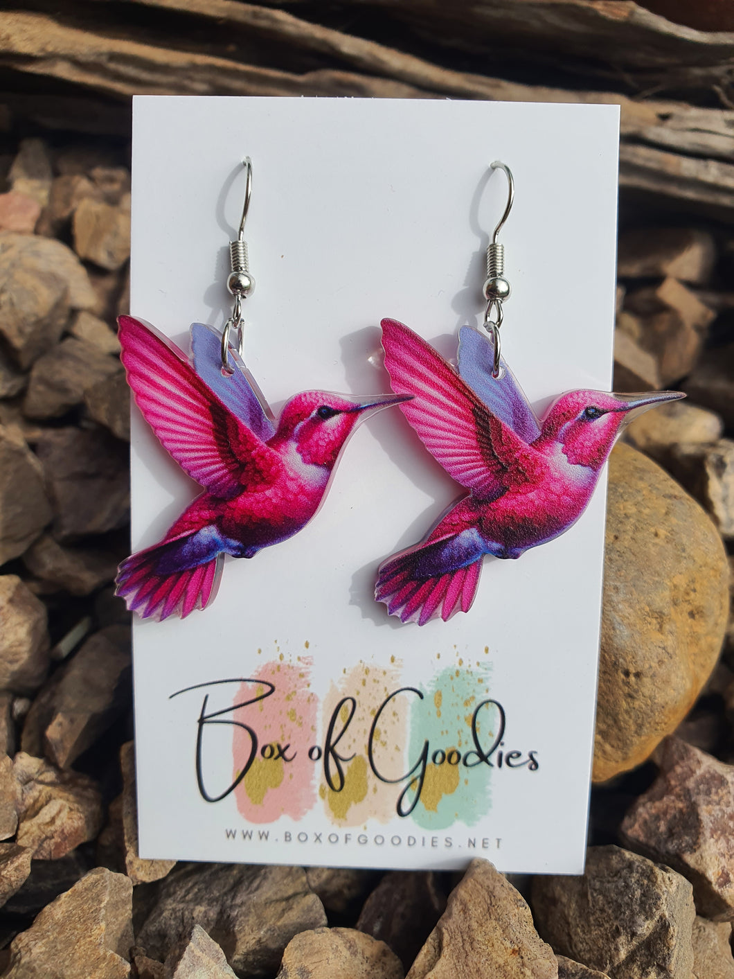 Pink birds