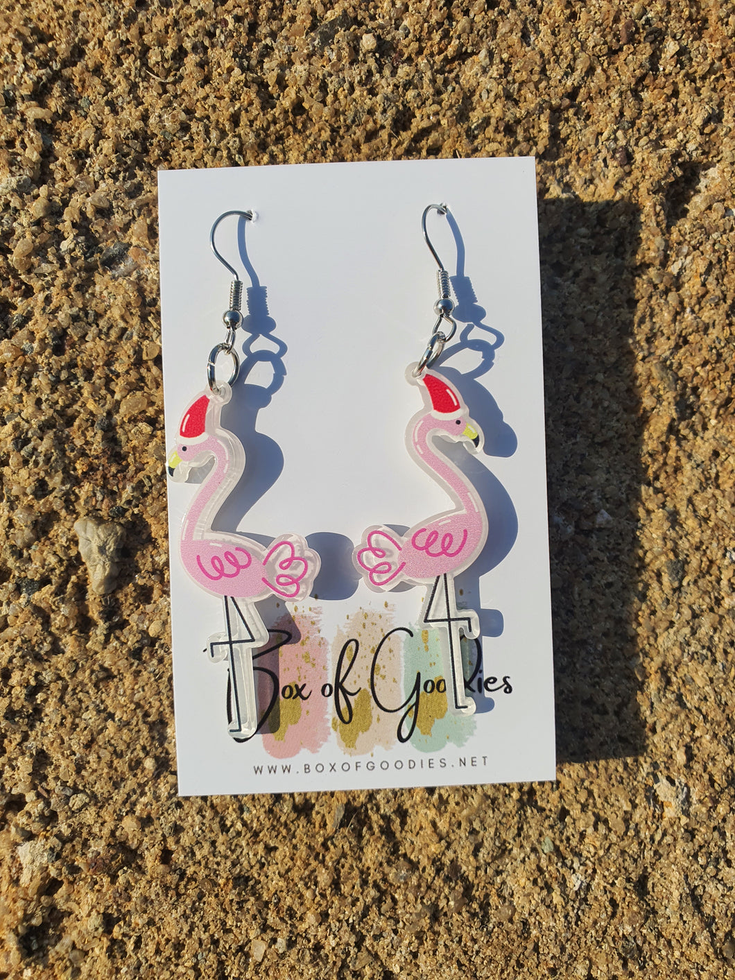 Christmas Flamingo