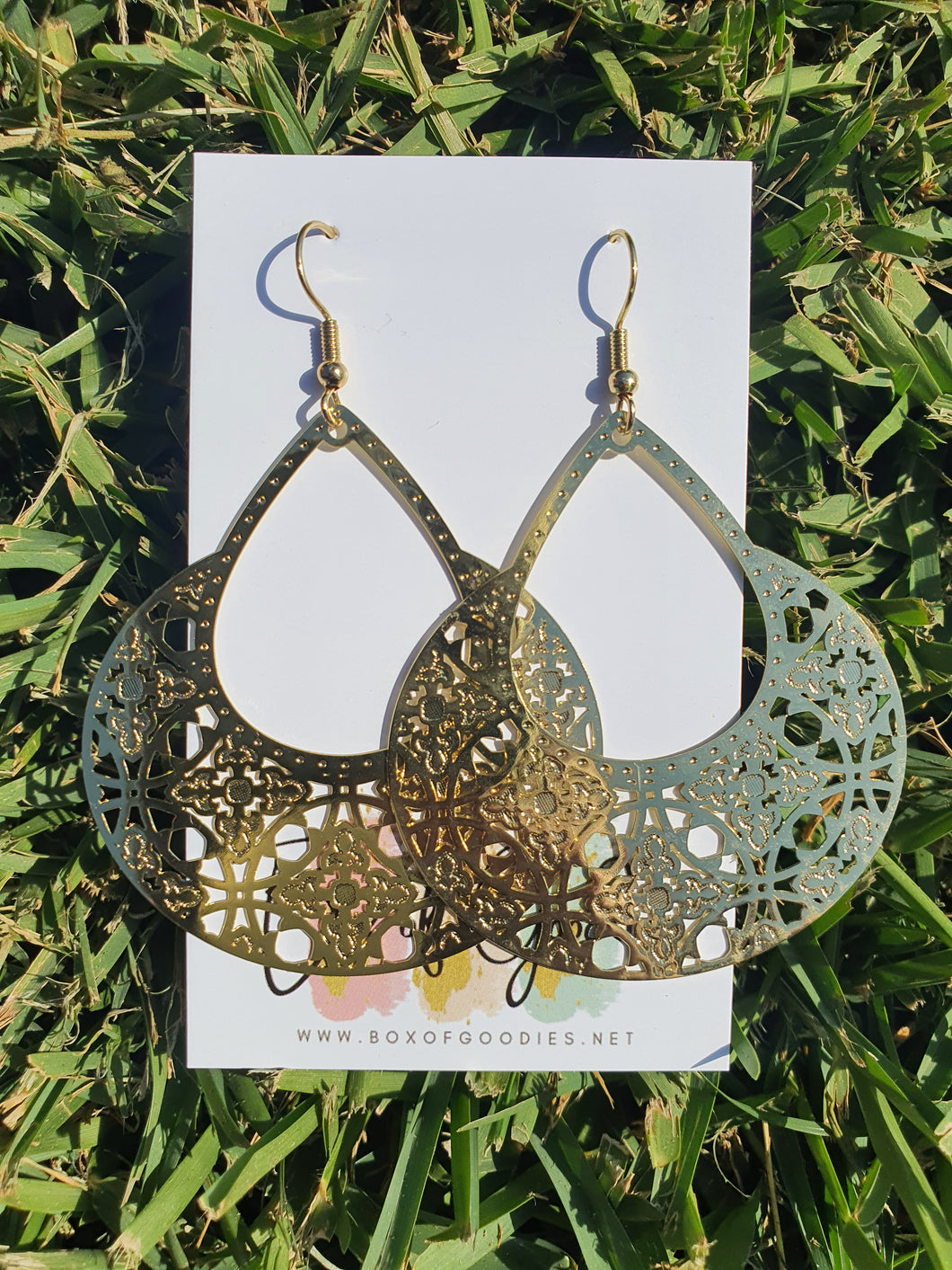 Large Gold dangles
