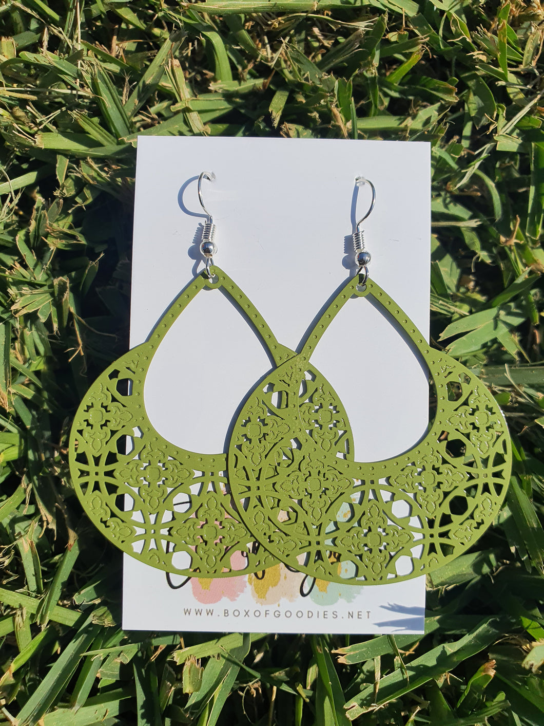 Large Olive dangles