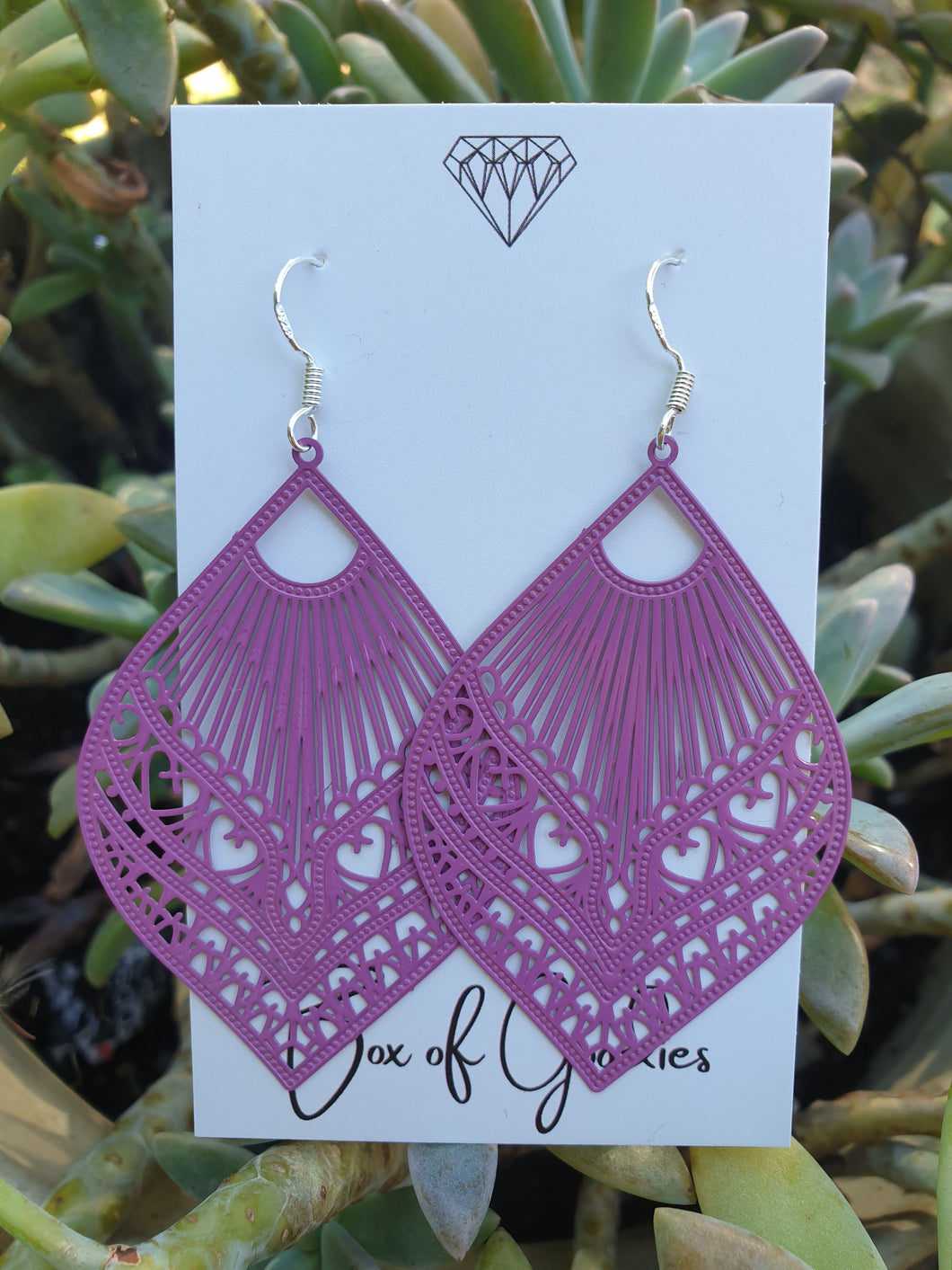 Purple Filigree