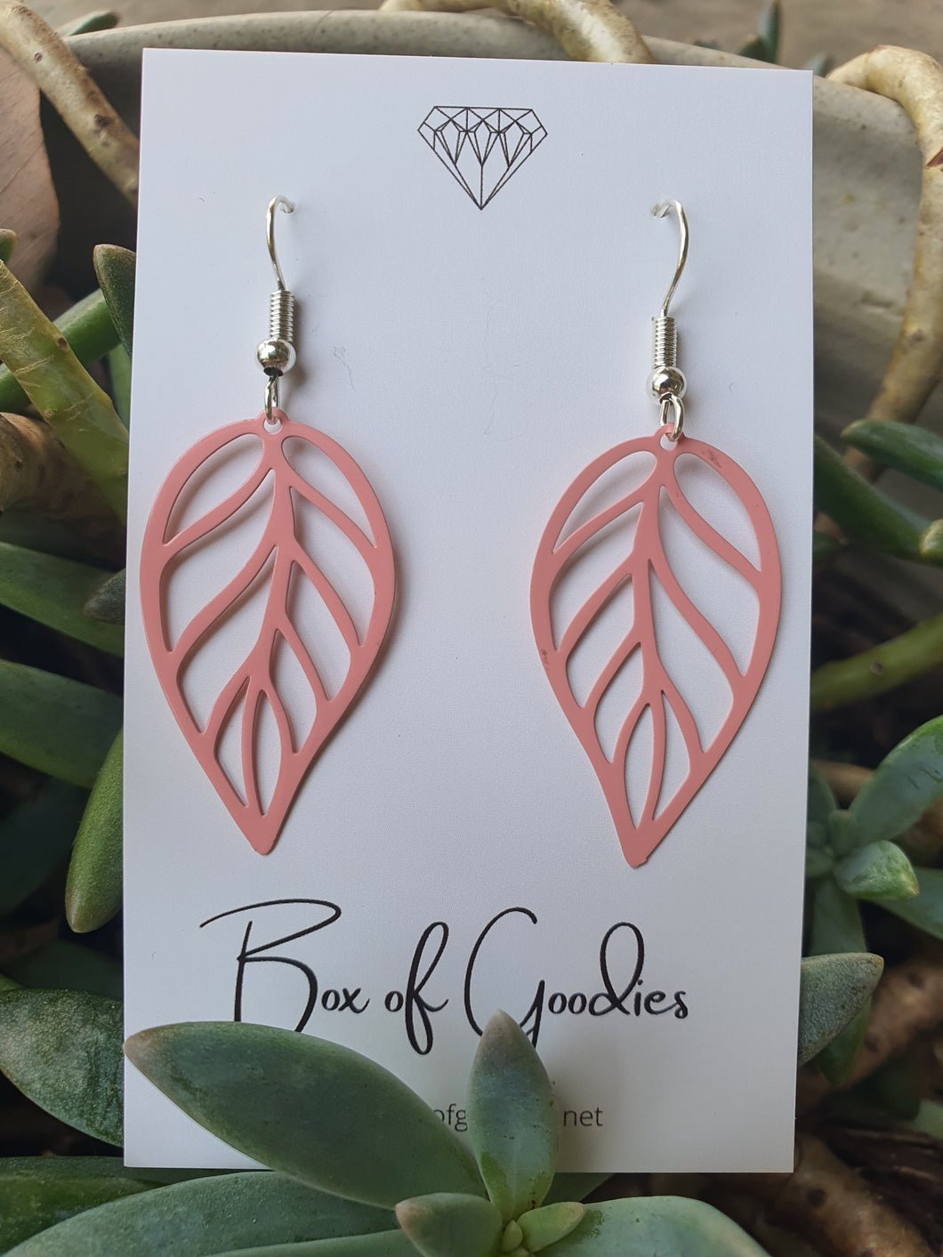 Pink Leaf drops